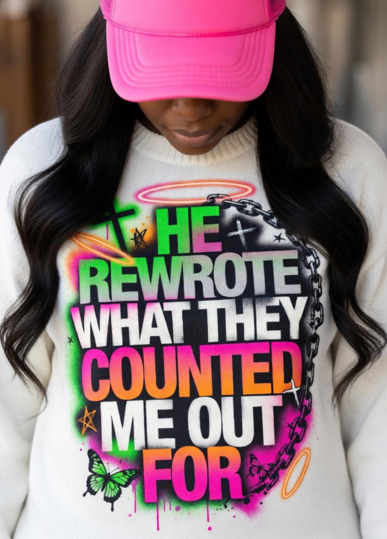 He wrote what they counted me out for t-shirt