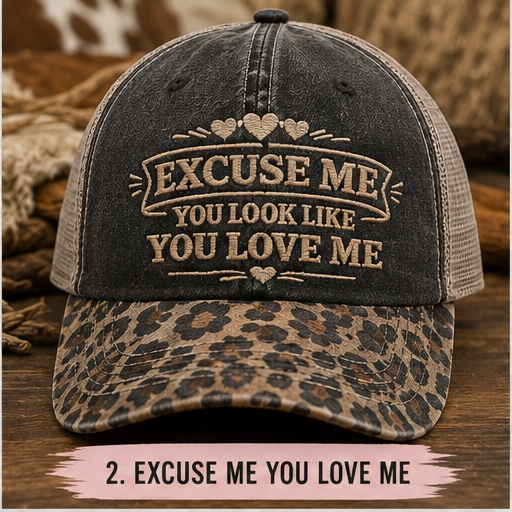 Western Leopard Bill Hat Collection