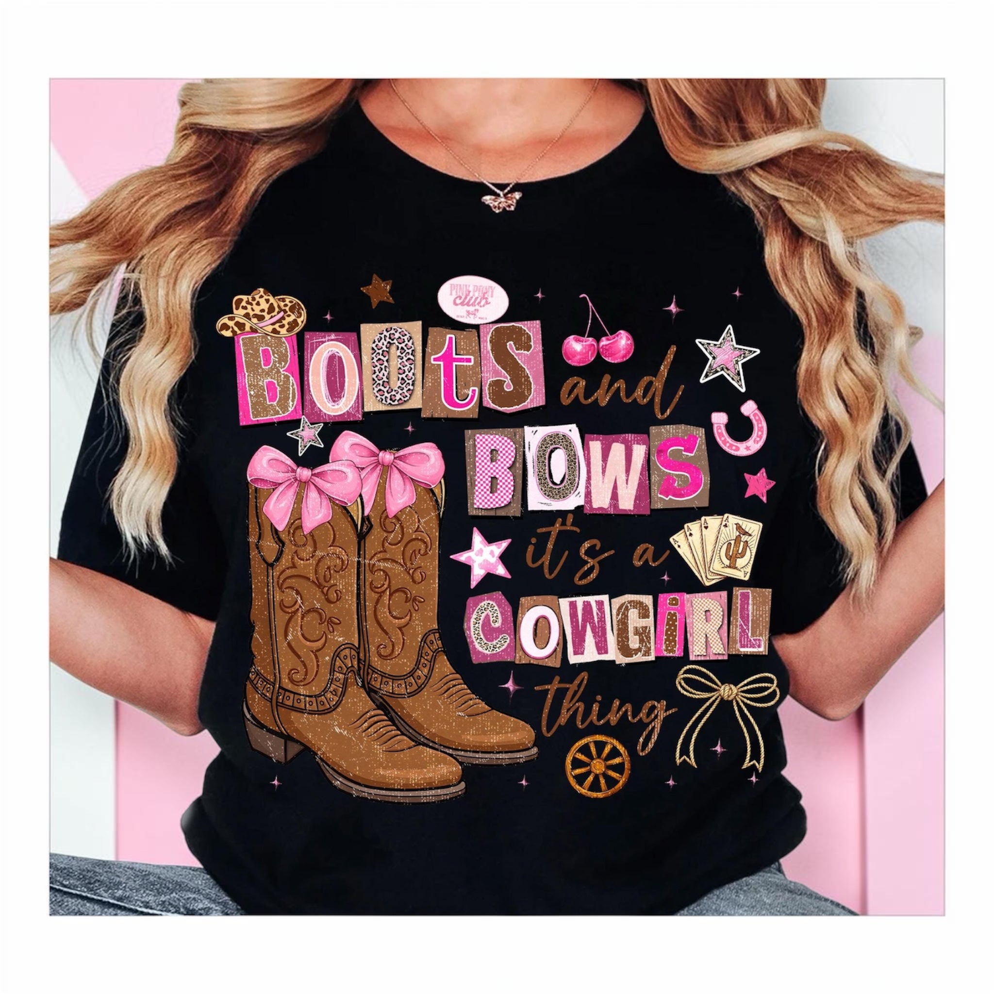 Boots Bows it’s a Cowgirl Thing