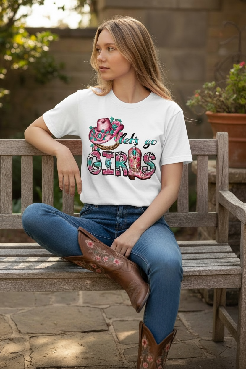 Let’s Go Girls Pink and Turquoise