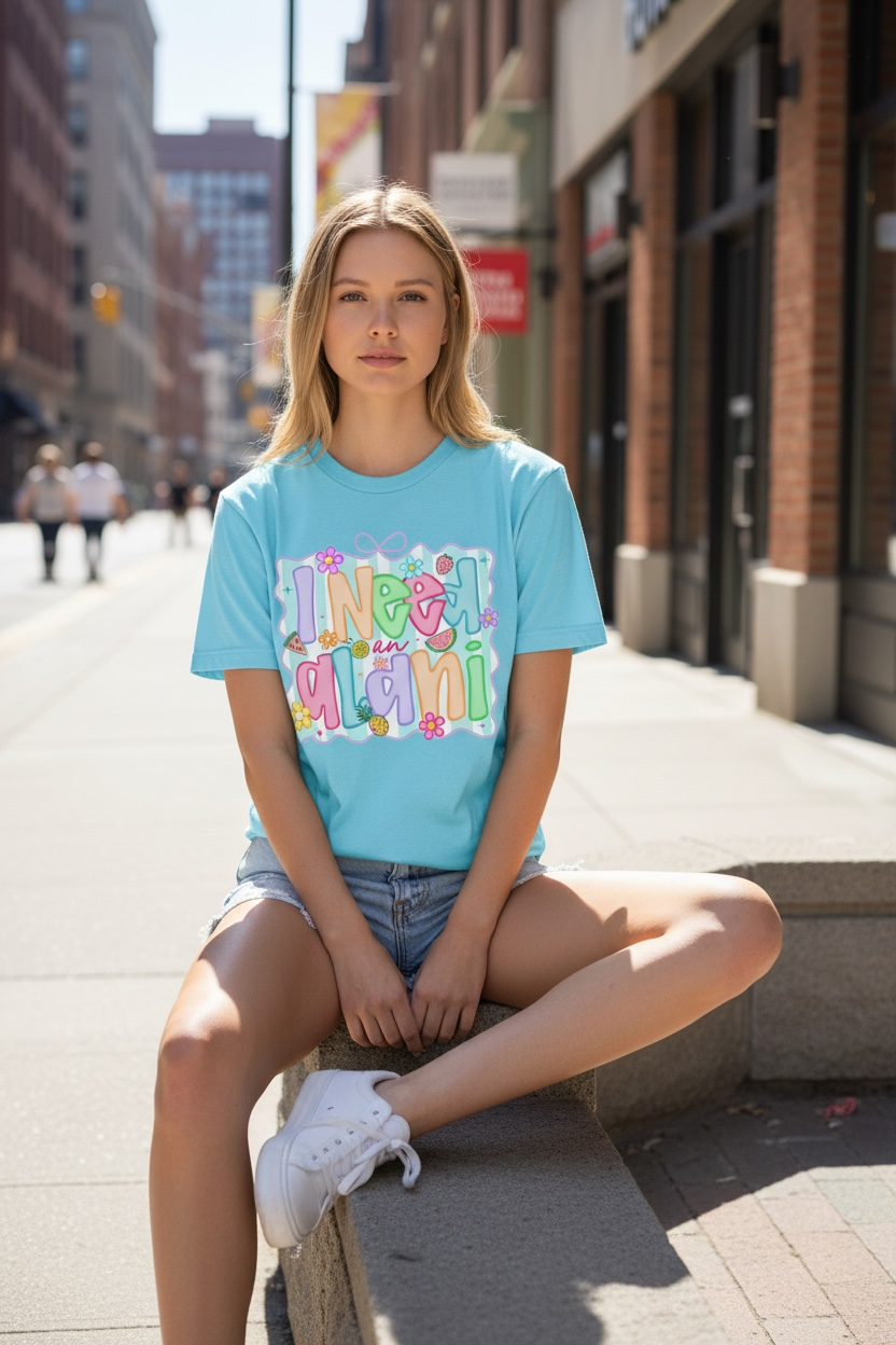 I Need Alaini Comfort Color Tee