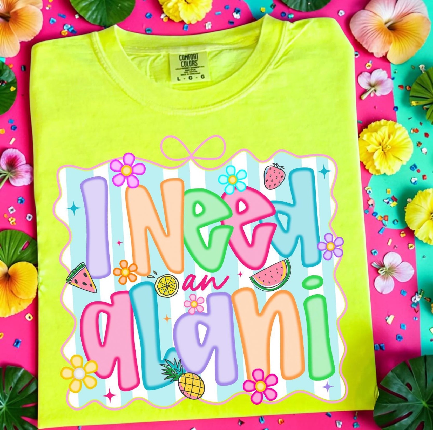 I Need Alaini Comfort Color Tee